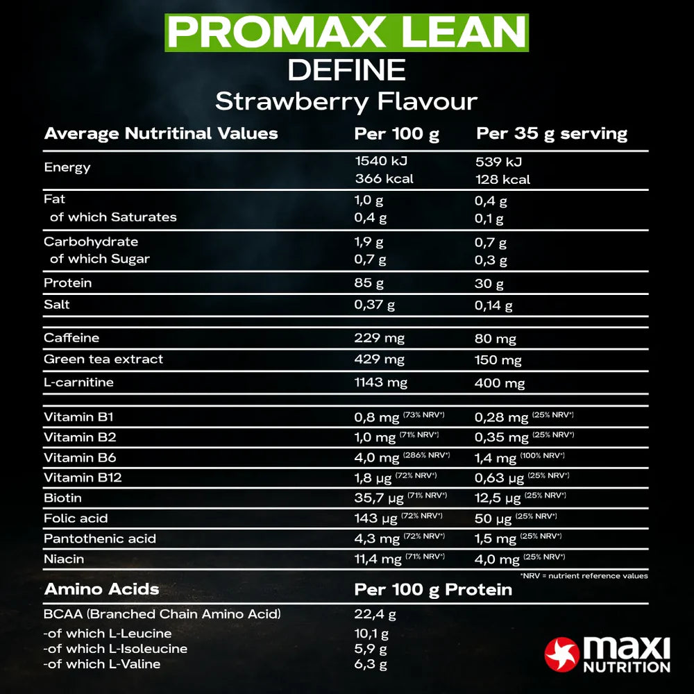 Pro Max Powder Promax Lean All-In-One Protein Powder | Strawberry