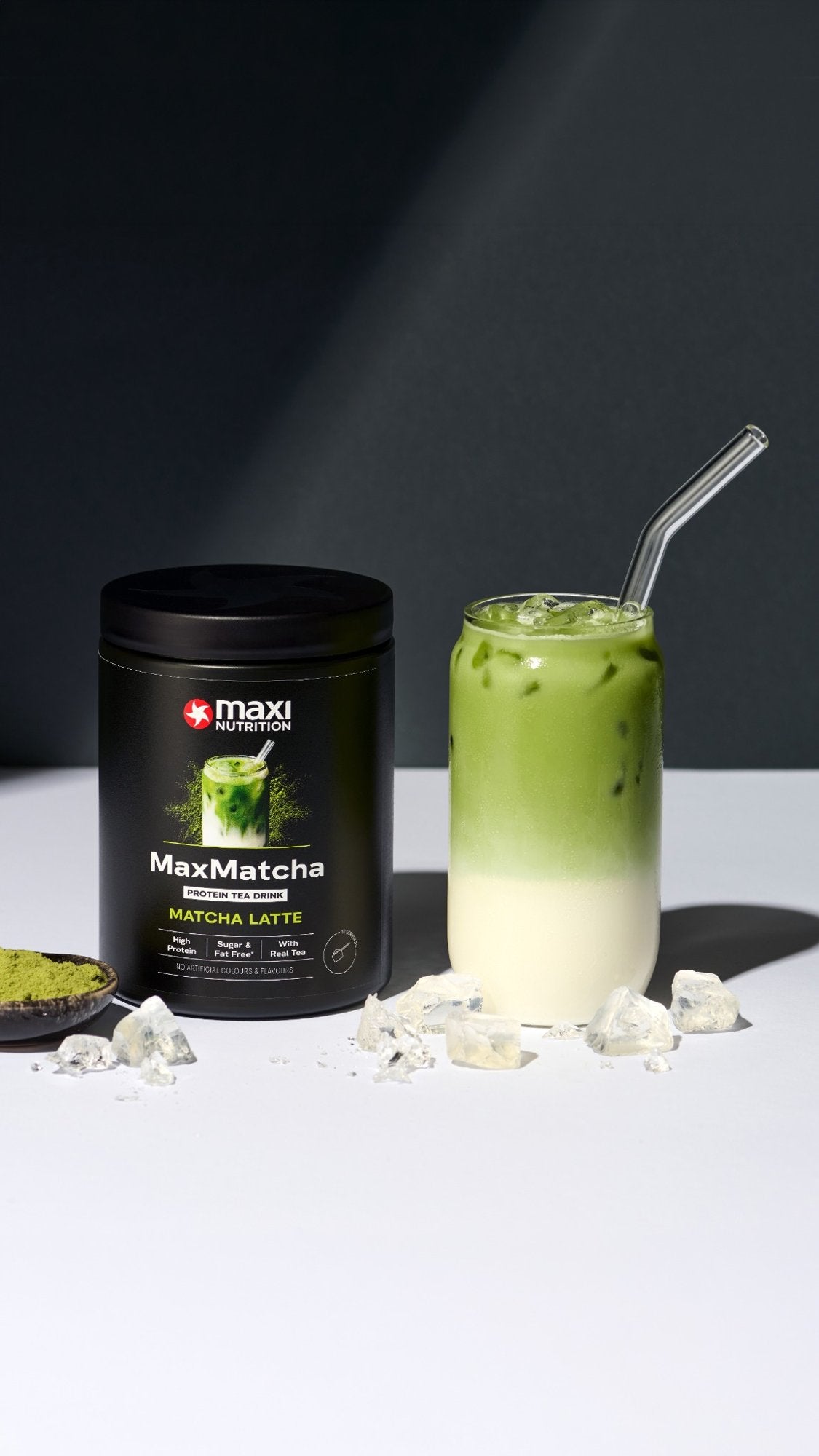 MaxMatcha Matcha Latte Protein Tea Drink – Functional High Protein, 300g