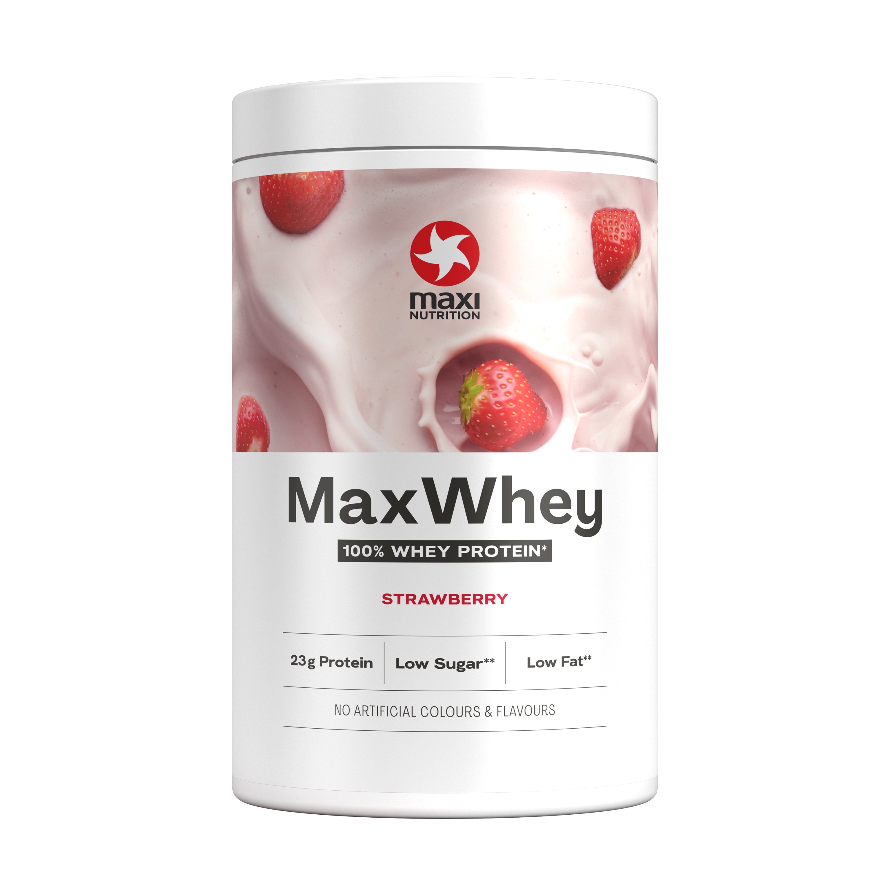 MAXI NUTRITION MaxWhey Strawberry – Whey Protein Blend with Vitamin B6