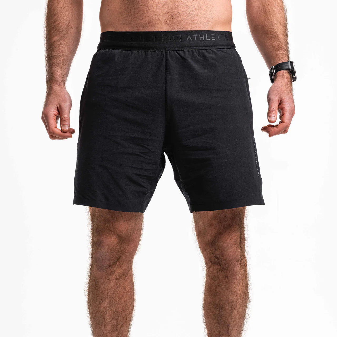 BFA vyriški sportiniai šortai 2-in-1 | Black