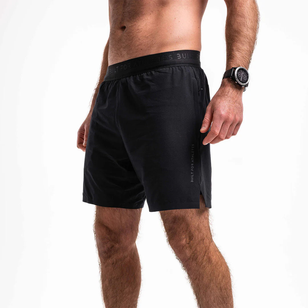 BFA vyriški sportiniai šortai 2-in-1 | Black