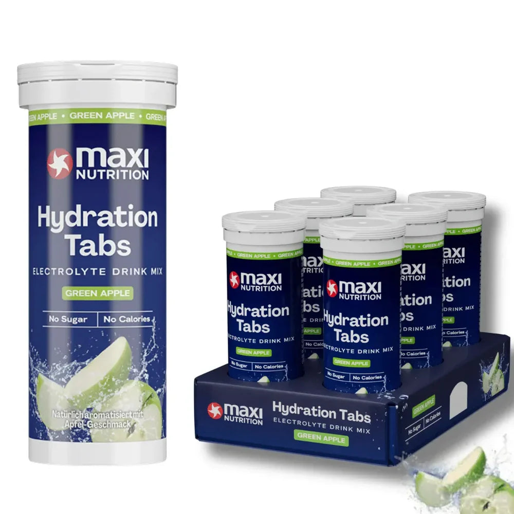 MAXI NUTRITION Hydration Tabs – Electrolyte Drink (6 packs)