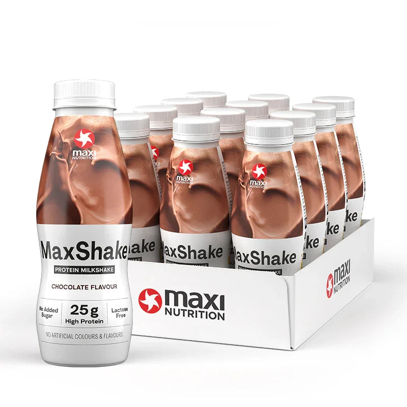 MaxShake – High-Protein Lactose-Free Shake (330 ml) x12 pack