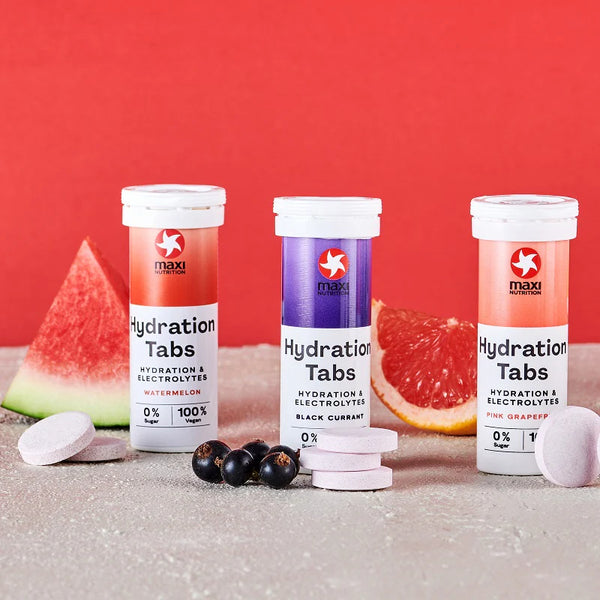 MAXI NUTRITION Hydration Tabs – Electrolyte Drink (6 packs)