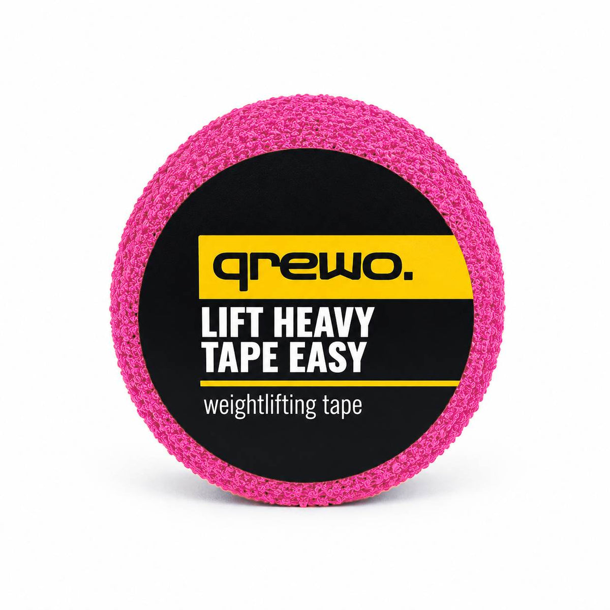 QREWO Weightlifting Tape | Narrow 38 mm | Pink