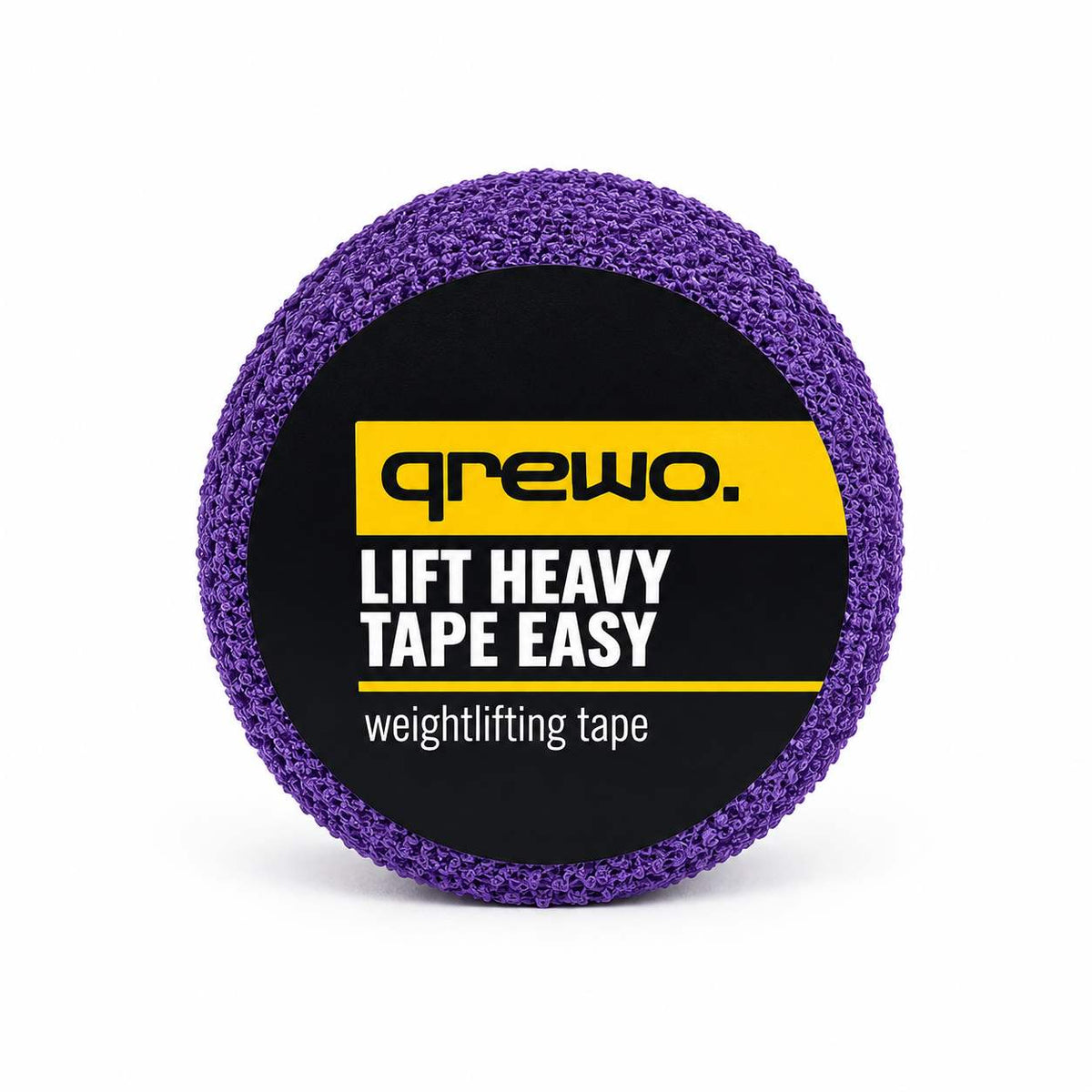 QREWO Weightlifting Tape | Narrow 38 mm | Purple