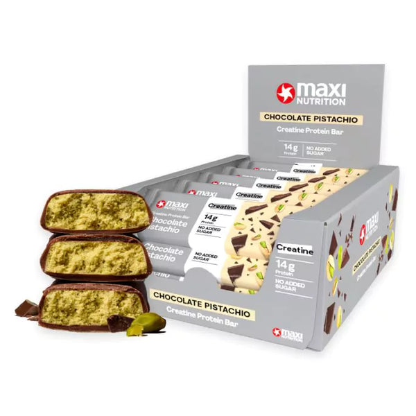 Maxi Nutrition Creatine & Protein Bar Chocolate Pistachio 16 x 40g
