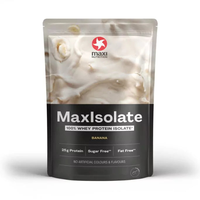 MAXI NUTRITION MaxIsolate Banana – Premium Whey Protein Isolate 1000 g.