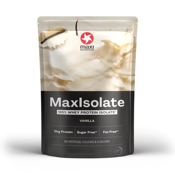 MAXI NUTRITION MaxIsolate Vanilla – Premium Izolat Białka Serwatkowego 1000g
